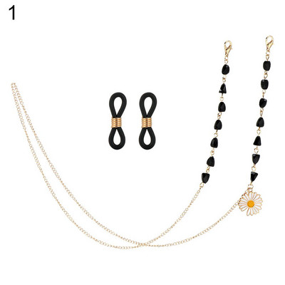 Fém pillangó kis százszorszép napszemüvegek szemüveglánc női hosszú lánc szemüveghez lánc tartó kötél nyakpánt zsinór