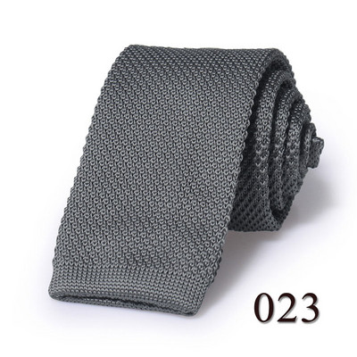 HUISHI kötött nyakkendő karcsú divat kötött nyakkendő férfiaknak tömör fekete fehér szürke kék bordó kötött nyakkendő 5,5 cm vékony férfi nyakkendő