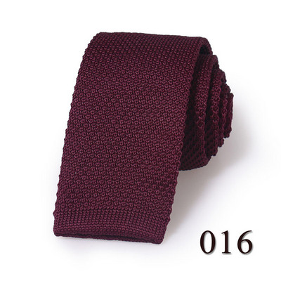 HUISHI kötött nyakkendő karcsú divat kötött nyakkendő férfiaknak tömör fekete fehér szürke kék bordó kötött nyakkendő 5,5 cm vékony férfi nyakkendő