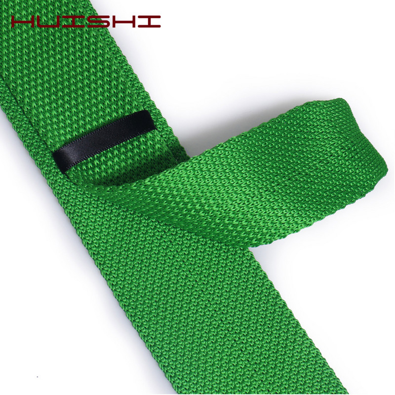 HUISHI kötött nyakkendő karcsú divat kötött nyakkendő férfiaknak tömör fekete fehér szürke kék bordó kötött nyakkendő 5,5 cm vékony férfi nyakkendő