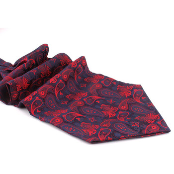 Floral Paisley Ανδρική γραβάτα κασιού Γάμος επίσημη Cravat Ascot Scrunch Self British Gentleman Πολυεστερική μαλακή γραβάτα στον λαιμό Luxury Jacquard