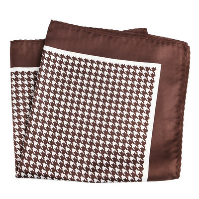 Mans Pocket Square Hanky nagy méretű 33*33 cm nyomtatás Paisley Patchwork Houndstooth zsebkendő férfi öltöny esküvői partira