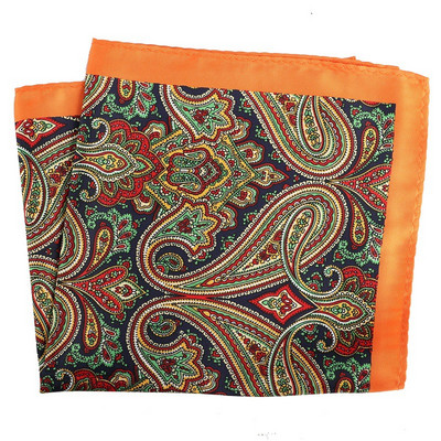 Mans Pocket Square Hanky nagy méretű 33*33 cm nyomtatás Paisley Patchwork Houndstooth zsebkendő férfi öltöny esküvői partira