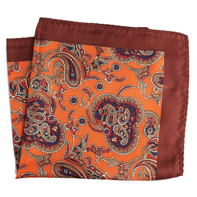 Mans Pocket Square Hanky nagy méretű 33*33 cm nyomtatás Paisley Patchwork Houndstooth zsebkendő férfi öltöny esküvői partira