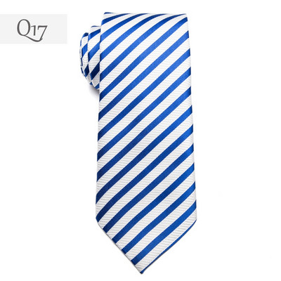 Férfi nyakkendő Formális üzleti vestidos esküvő Klasszikus csíkos rács 8cm corbatas divatos ing ruha kiegészítők