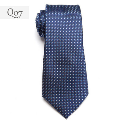 Férfi nyakkendő Formális üzleti vestidos esküvő Klasszikus csíkos rács 8cm corbatas divatos ing ruha kiegészítők