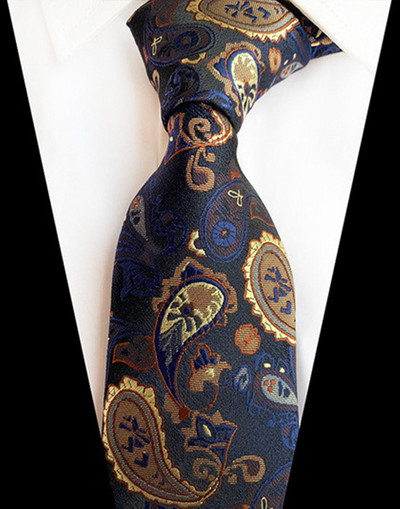 Csíkos kék nyakkendő férfiaknak 8 cm selyem nyakkendő piros pöttyös férfi karcsú nyakkendő lila kockás nyakkendő Paisley férfi esküvői nyakkendő A043