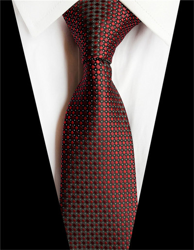Csíkos kék nyakkendő férfiaknak 8 cm selyem nyakkendő piros pöttyös férfi karcsú nyakkendő lila kockás nyakkendő Paisley férfi esküvői nyakkendő A043
