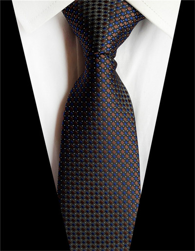 Csíkos kék nyakkendő férfiaknak 8 cm selyem nyakkendő piros pöttyös férfi karcsú nyakkendő lila kockás nyakkendő Paisley férfi esküvői nyakkendő A043