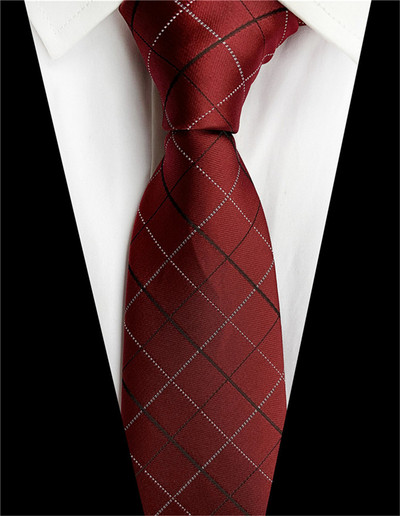 Csíkos kék nyakkendő férfiaknak 8 cm selyem nyakkendő piros pöttyös férfi karcsú nyakkendő lila kockás nyakkendő Paisley férfi esküvői nyakkendő A043