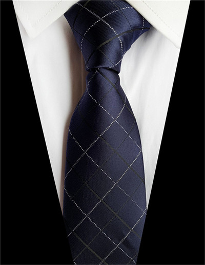 Csíkos kék nyakkendő férfiaknak 8 cm selyem nyakkendő piros pöttyös férfi karcsú nyakkendő lila kockás nyakkendő Paisley férfi esküvői nyakkendő A043