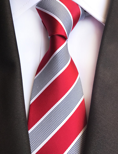 Csíkos kék nyakkendő férfiaknak 8 cm selyem nyakkendő piros pöttyös férfi karcsú nyakkendő lila kockás nyakkendő Paisley férfi esküvői nyakkendő A043