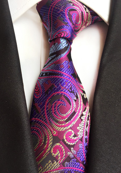 Csíkos kék nyakkendő férfiaknak 8 cm selyem nyakkendő piros pöttyös férfi karcsú nyakkendő lila kockás nyakkendő Paisley férfi esküvői nyakkendő A043