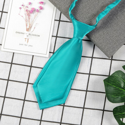 Lips Polüester Meeste naiste särgid Üliõpilaste koolivormi karjäär Lihtne kahekihiline lühike väike lips Klassikalised trendikad kingitused