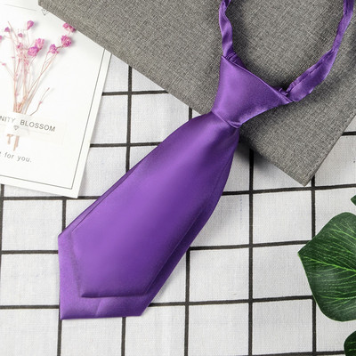 Lips Polüester Meeste naiste särgid Üliõpilaste koolivormi karjäär Lihtne kahekihiline lühike väike lips Klassikalised trendikad kingitused