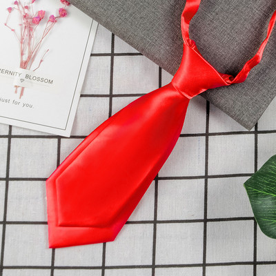 Lips Polüester Meeste naiste särgid Üliõpilaste koolivormi karjäär Lihtne kahekihiline lühike väike lips Klassikalised trendikad kingitused