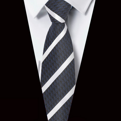 Új 8 cm-es 3,15"-es férfi nyakkendő, csíkos, Jacquard szőtt klasszikus esküvői Gravatas Para Homens nyakkendő nyakkendő
