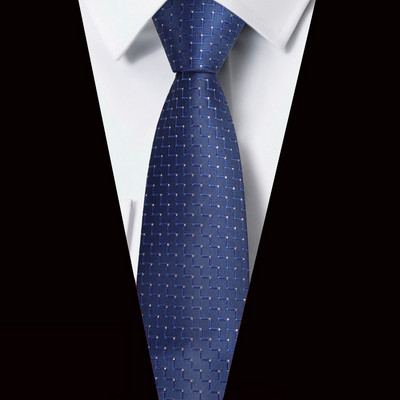 Új 8 cm-es 3,15"-es férfi nyakkendő, csíkos, Jacquard szőtt klasszikus esküvői Gravatas Para Homens nyakkendő nyakkendő