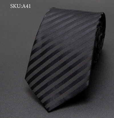 Férfi nyakkendő 8 cm Üzleti Férfi divat csíkos rácsos nyakkendők Gravata Jacquard csokornyakkendő férfi esküvői ruha Nyakkendős ing Kiegészítők