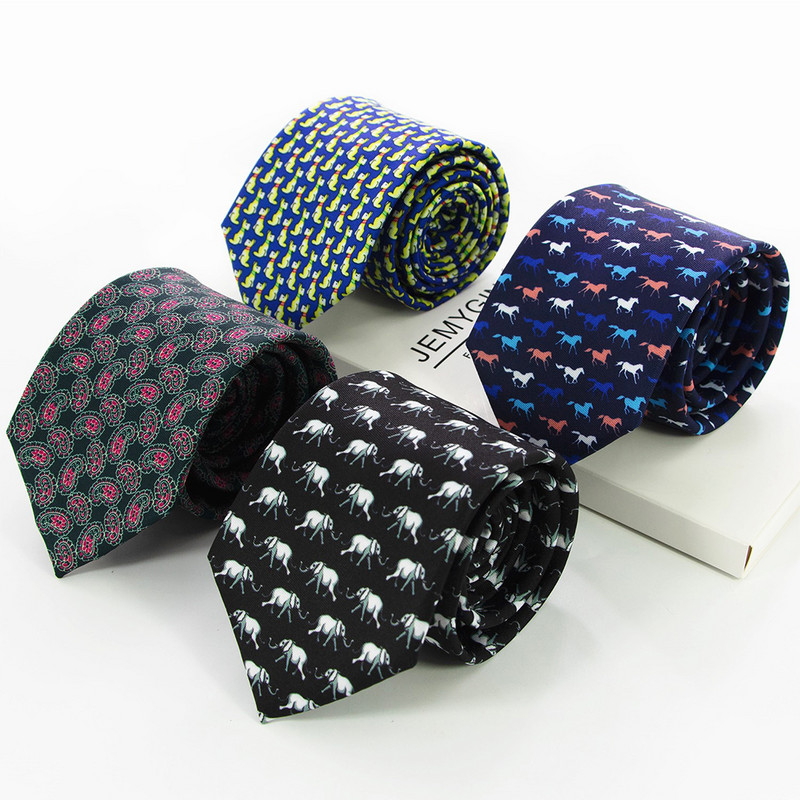 JEMYGINS újdonság, klasszikus férfi nyakkendő, kézzel készített nyomtatás Paisley geometrikus selyem nyakkendő férfiaknak üzleti esküvői ajándék party