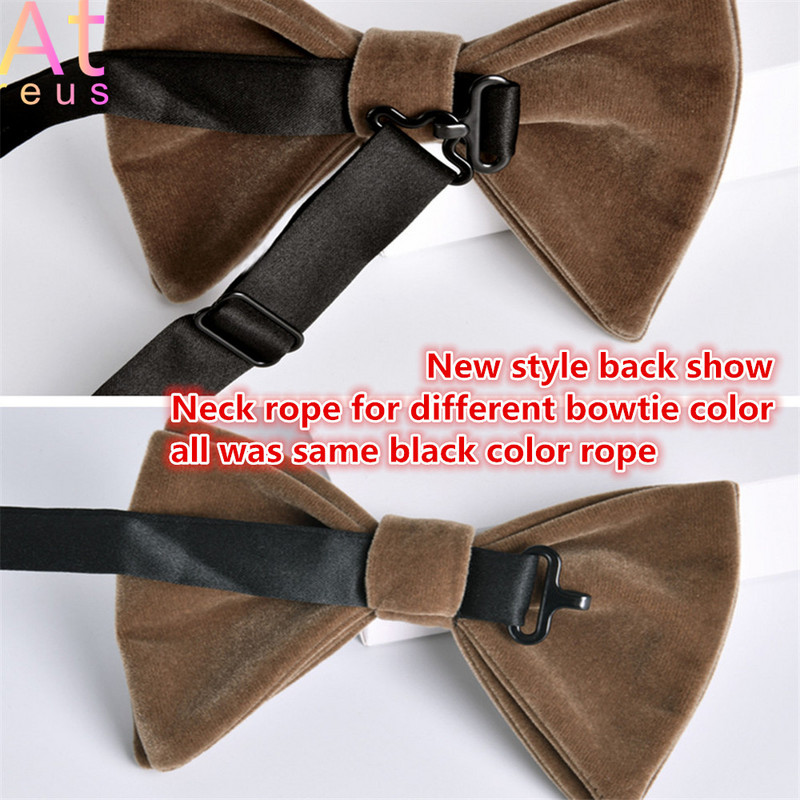 Bársony csokornyakkendő zsebkendő szett Apák napi ajándék Csokornyakkendő Női Férfi Vőlegény Esküvő Temetés Kürt csokornyakkendő csomó ünnepi viselet kiegészítő