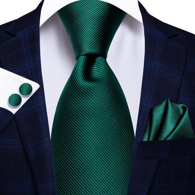 Hi-Tie 8,5 cm menta zöld rózsaszín tömör Paisley 100% selyem férfi üzleti nyakkendő nyakkendő férfiaknak Alkalmi luxus esküvői nyakkendő Gravatas