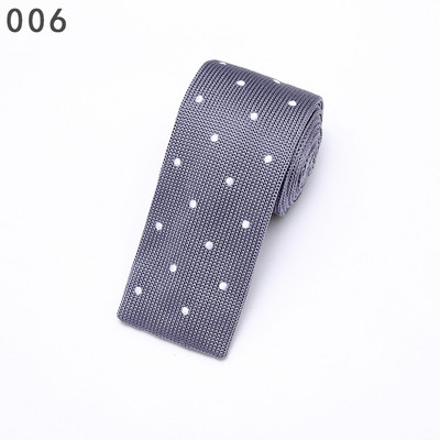 Linbaiway Muška odijela od 5,5 cm, pletena kravata, obična kravata za svatove, smoking, ležerni na točkice, uske kravate, kravate, kravate, prilagođeni LOGO