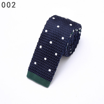 Linbaiway Muška odijela od 5,5 cm, pletena kravata, obična kravata za svatove, smoking, ležerni na točkice, uske kravate, kravate, kravate, prilagođeni LOGO