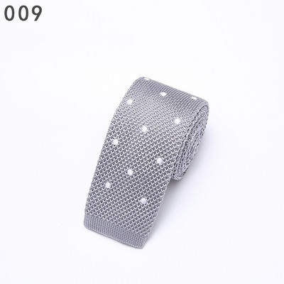 Linbaiway Muška odijela od 5,5 cm, pletena kravata, obična kravata za svatove, smoking, ležerni na točkice, uske kravate, kravate, kravate, prilagođeni LOGO