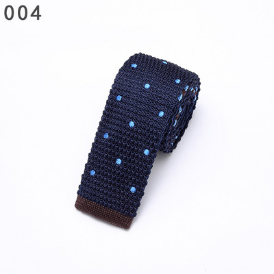 Linbaiway Muška odijela od 5,5 cm, pletena kravata, obična kravata za svatove, smoking, ležerni na točkice, uske kravate, kravate, kravate, prilagođeni LOGO