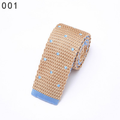 Linbaiway Muška odijela od 5,5 cm, pletena kravata, obična kravata za svatove, smoking, ležerni na točkice, uske kravate, kravate, kravate, prilagođeni LOGO