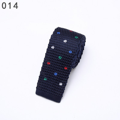 Linbaiway Muška odijela od 5,5 cm, pletena kravata, obična kravata za svatove, smoking, ležerni na točkice, uske kravate, kravate, kravate, prilagođeni LOGO