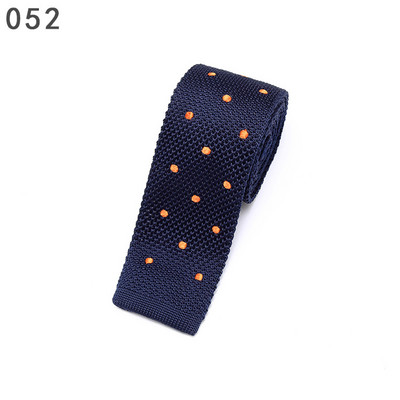 Linbaiway Muška odijela od 5,5 cm, pletena kravata, obična kravata za svatove, smoking, ležerni na točkice, uske kravate, kravate, kravate, prilagođeni LOGO