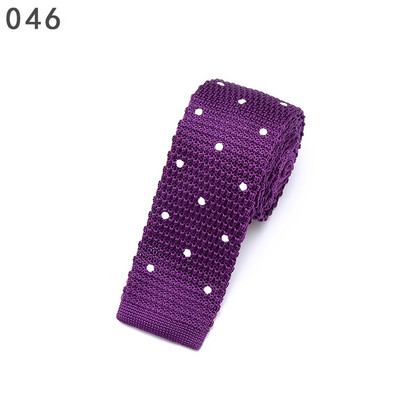 Linbaiway Muška odijela od 5,5 cm, pletena kravata, obična kravata za svatove, smoking, ležerni na točkice, uske kravate, kravate, kravate, prilagođeni LOGO