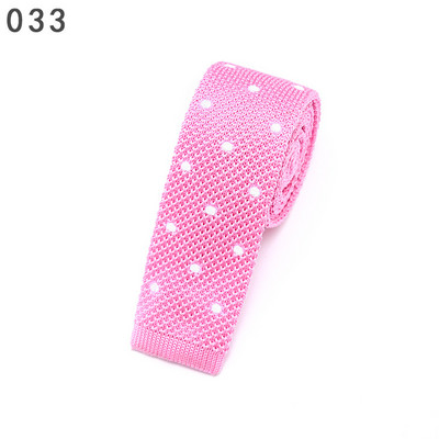 Linbaiway Muška odijela od 5,5 cm, pletena kravata, obična kravata za svatove, smoking, ležerni na točkice, uske kravate, kravate, kravate, prilagođeni LOGO