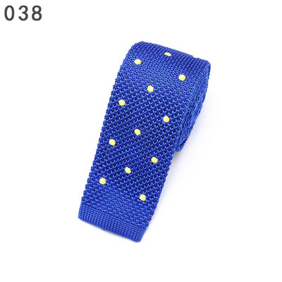 Linbaiway Muška odijela od 5,5 cm, pletena kravata, obična kravata za svatove, smoking, ležerni na točkice, uske kravate, kravate, kravate, prilagođeni LOGO