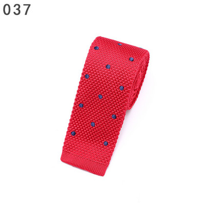 Linbaiway Muška odijela od 5,5 cm, pletena kravata, obična kravata za svatove, smoking, ležerni na točkice, uske kravate, kravate, kravate, prilagođeni LOGO