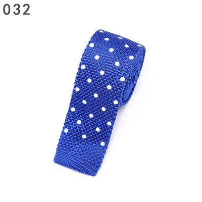 Linbaiway Muška odijela od 5,5 cm, pletena kravata, obična kravata za svatove, smoking, ležerni na točkice, uske kravate, kravate, kravate, prilagođeni LOGO