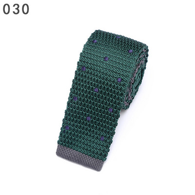 Linbaiway Muška odijela od 5,5 cm, pletena kravata, obična kravata za svatove, smoking, ležerni na točkice, uske kravate, kravate, kravate, prilagođeni LOGO