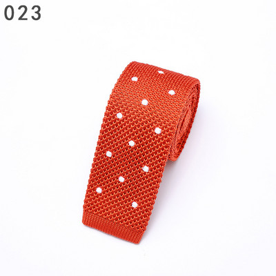 Linbaiway Muška odijela od 5,5 cm, pletena kravata, obična kravata za svatove, smoking, ležerni na točkice, uske kravate, kravate, kravate, prilagođeni LOGO