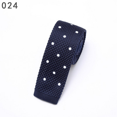 Linbaiway Muška odijela od 5,5 cm, pletena kravata, obična kravata za svatove, smoking, ležerni na točkice, uske kravate, kravate, kravate, prilagođeni LOGO