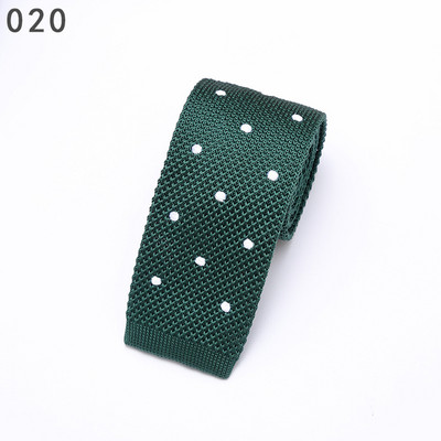 Linbaiway Muška odijela od 5,5 cm, pletena kravata, obična kravata za svatove, smoking, ležerni na točkice, uske kravate, kravate, kravate, prilagođeni LOGO