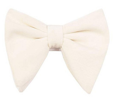 12x10,5 cm nagy csokornyakkendő férfi koktélparti bankett esküvői kiegészítők Vintage bársonyos brit egyszínű túlméretezett csokornyakkendő