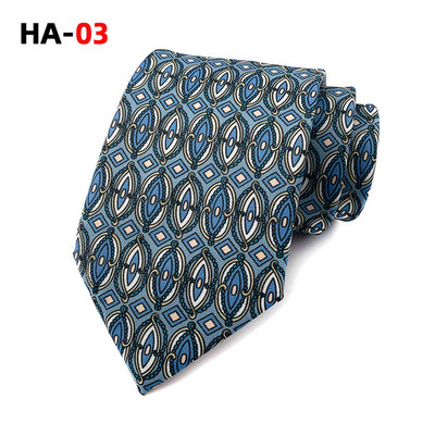 Cravată de lux pentru bărbați 8 cm cravată de mătase pentru bărbați 2022 cu imprimeu vintage cravată cu senzație de mătase pentru cadouri de nuntă cravate cu dungi