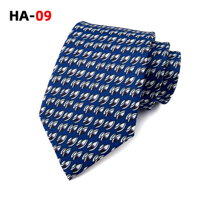 Cravată de lux pentru bărbați 8 cm cravată de mătase pentru bărbați 2022 cu imprimeu vintage cravată cu senzație de mătase pentru cadouri de nuntă cravate cu dungi