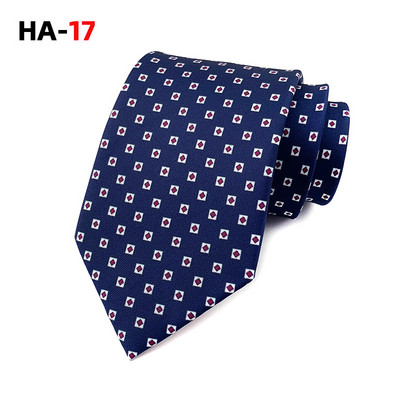 Cravată de lux pentru bărbați 8 cm cravată de mătase pentru bărbați 2022 cu imprimeu vintage cravată cu senzație de mătase pentru cadouri de nuntă cravate cu dungi