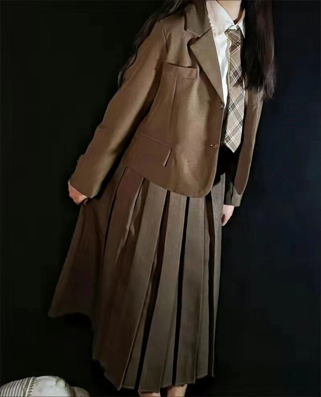 Női elasztikus JK nyakkendők Női kockás nyakkendő Lányok Japán stílusú női Egyenruha Aranyos nyakkendő Kockás Iskolai Kiegészítők Nyakkendők