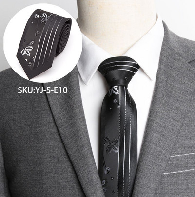 Muške kravate Svečane, luksuzne prugaste kravate Poslovna vjenčana moda Jacquard 6 cm Kravate za muške košulje Dodaci Leptir mašne