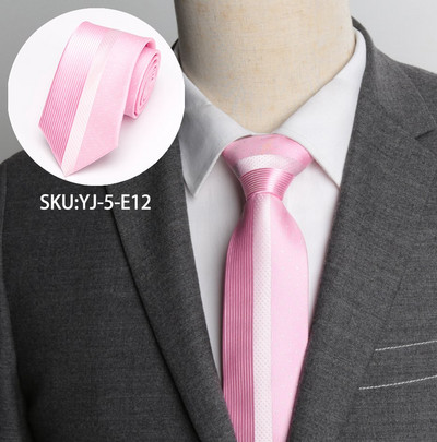 Muške kravate Svečane, luksuzne prugaste kravate Poslovna vjenčana moda Jacquard 6 cm Kravate za muške košulje Dodaci Leptir mašne