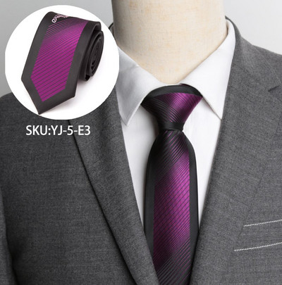 Muške kravate Svečane, luksuzne prugaste kravate Poslovna vjenčana moda Jacquard 6 cm Kravate za muške košulje Dodaci Leptir mašne